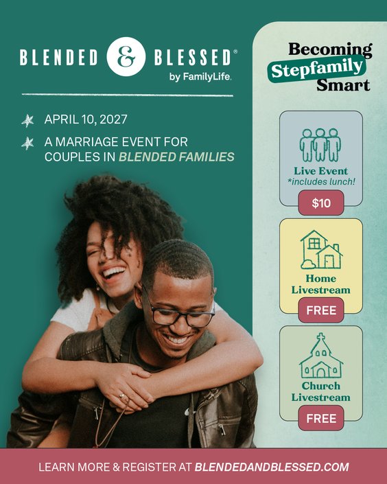 Blended & Blessed 2027 social media post